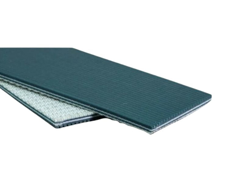 Băng tải PVC xanh bố