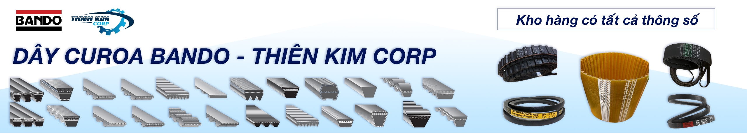 dây curoa bando thiên kim corp